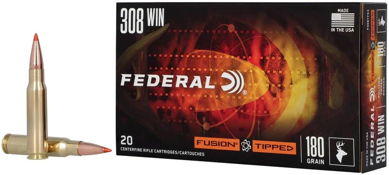 FED FUSION 308WIN 180GR TIPPED 20/10 - Sale